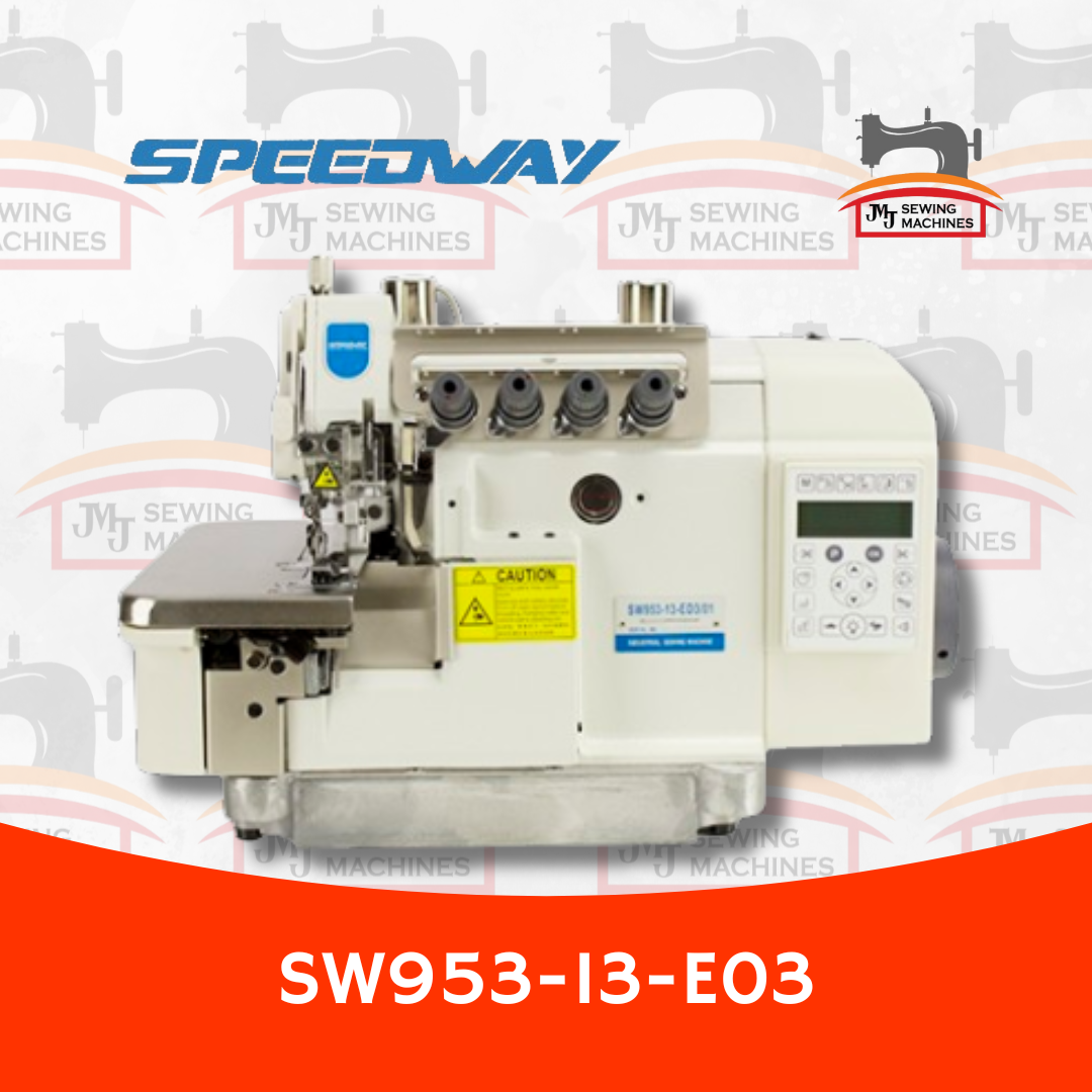 SPEEDWAY SW 953-13-ED3-4 Thread Overlock with Vacuum Full Function Industrial Se image 1