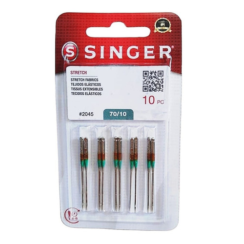 NEEDLE SINGER® 2045 #70-10 BLISTER 10 NEEDLE