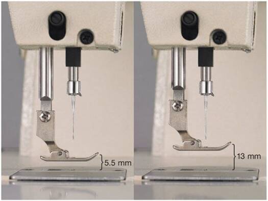 SINGER 20U-105C Single Needle Lockstitch Straight and Zig-Zag Sewing Machine Ass image 6