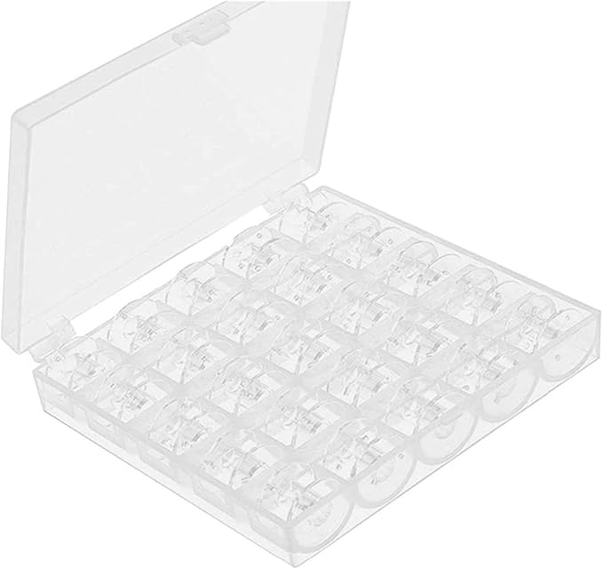 Sewing machine bobbins, 25 bobbins Geosofia