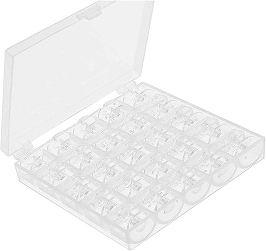 Sewing machine bobbins, 25 bobbins Geosofia