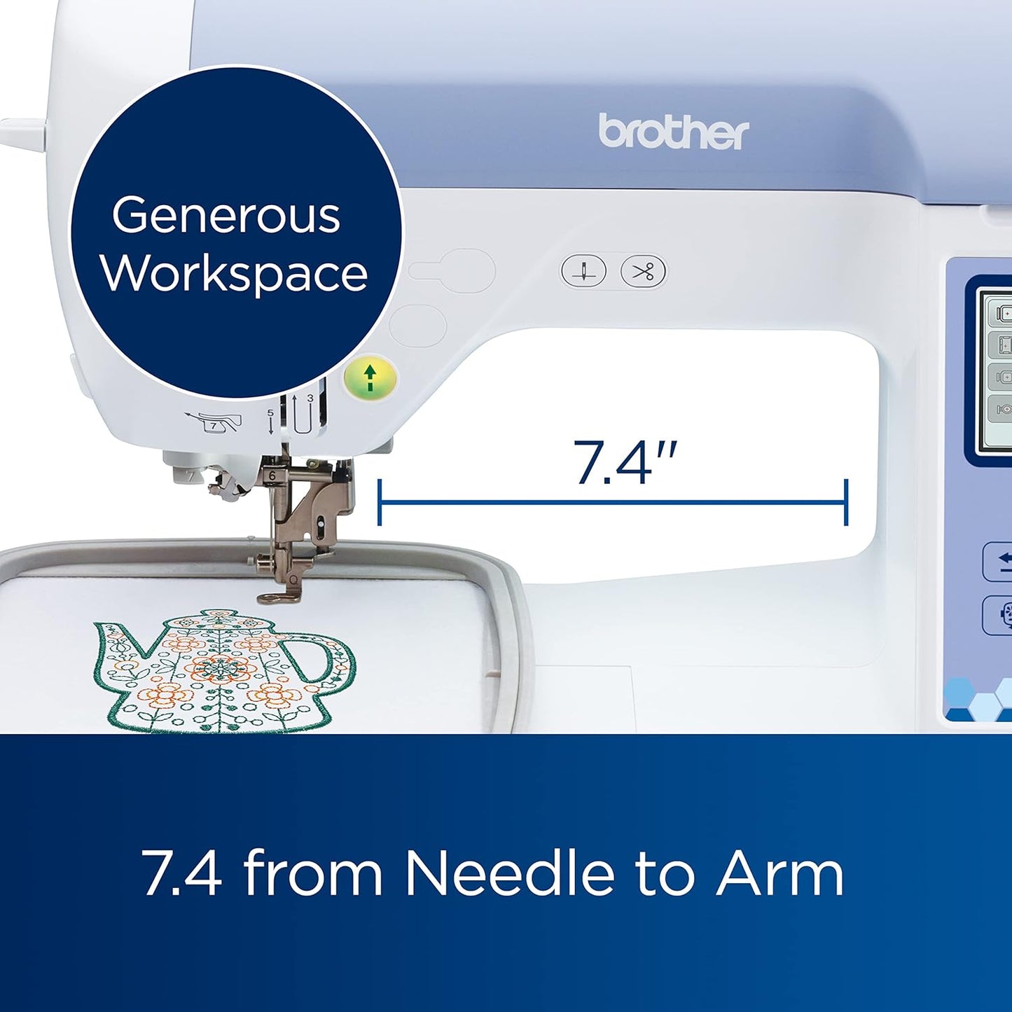 BROTHER® PE-900 Computerized Embroidery Machine