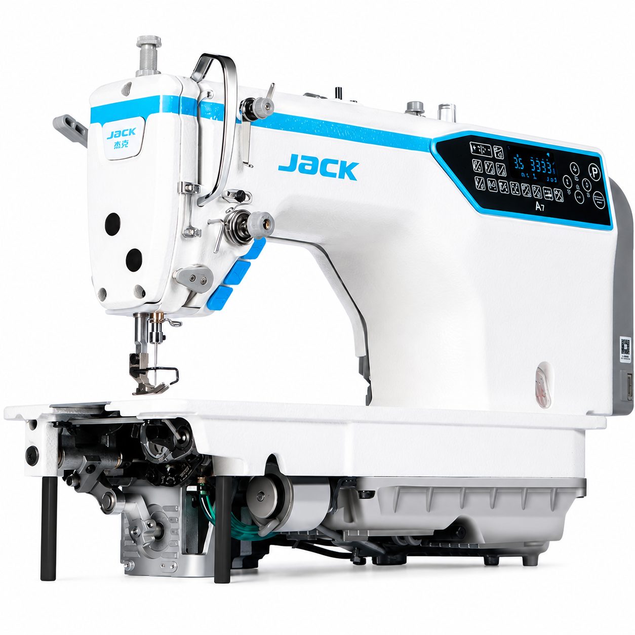 JACK A7 - Premium Digital Lockstitch Sewing Machine