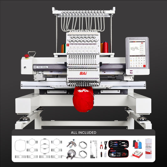 BAi THE VISION Commercial Embroidery Machine