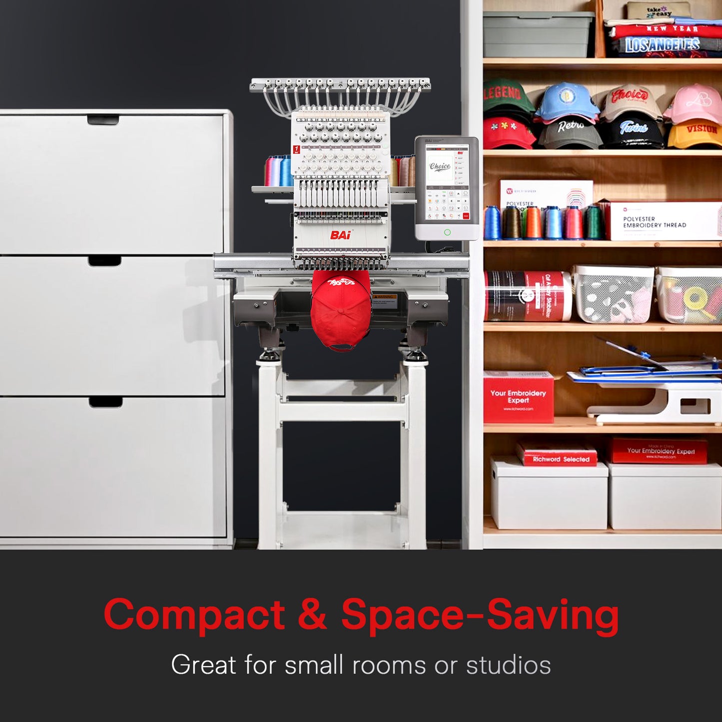 BAi THE MIRROR — Commercial Embroidery Machine