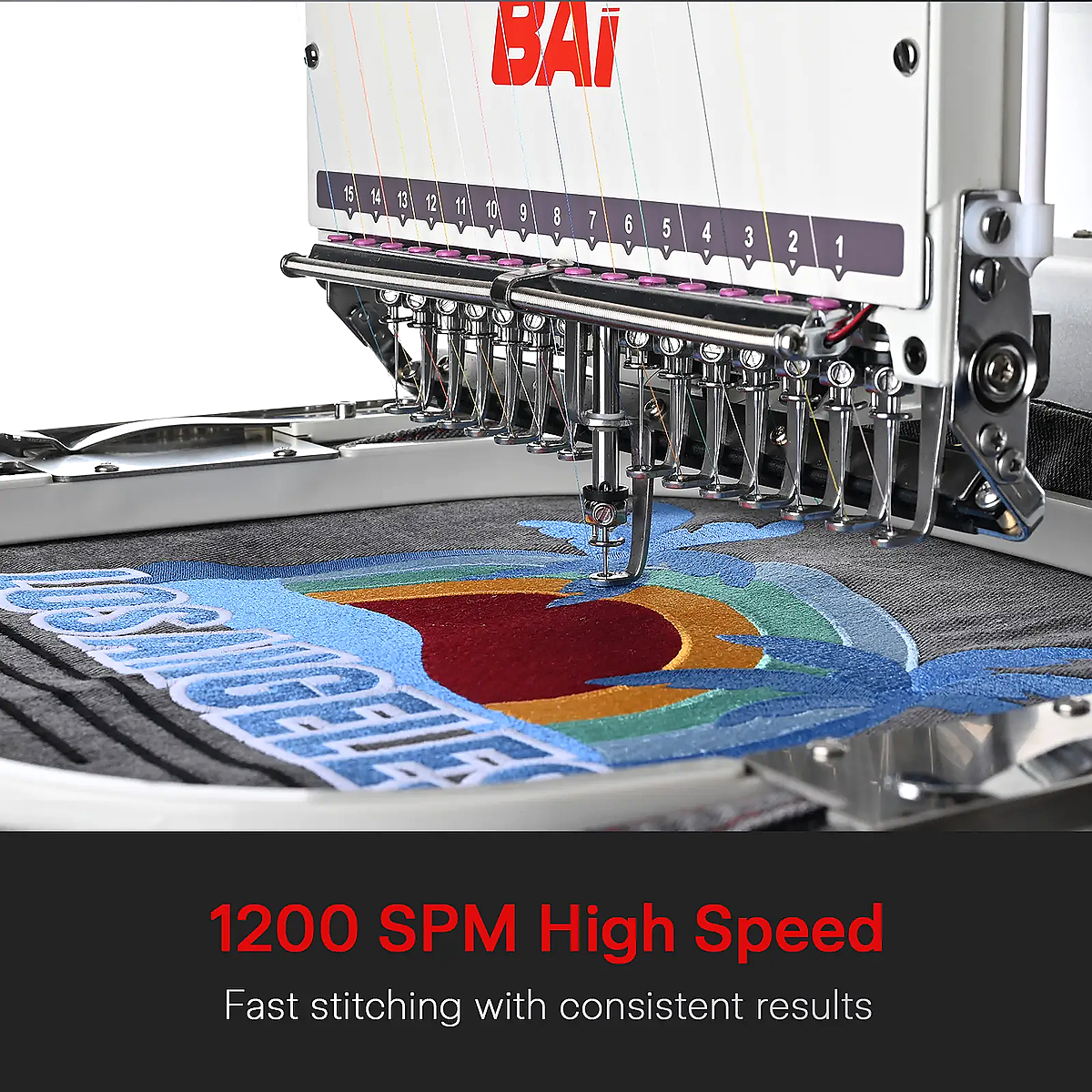 BAi® The Mirror Commercial Embroidery Machine