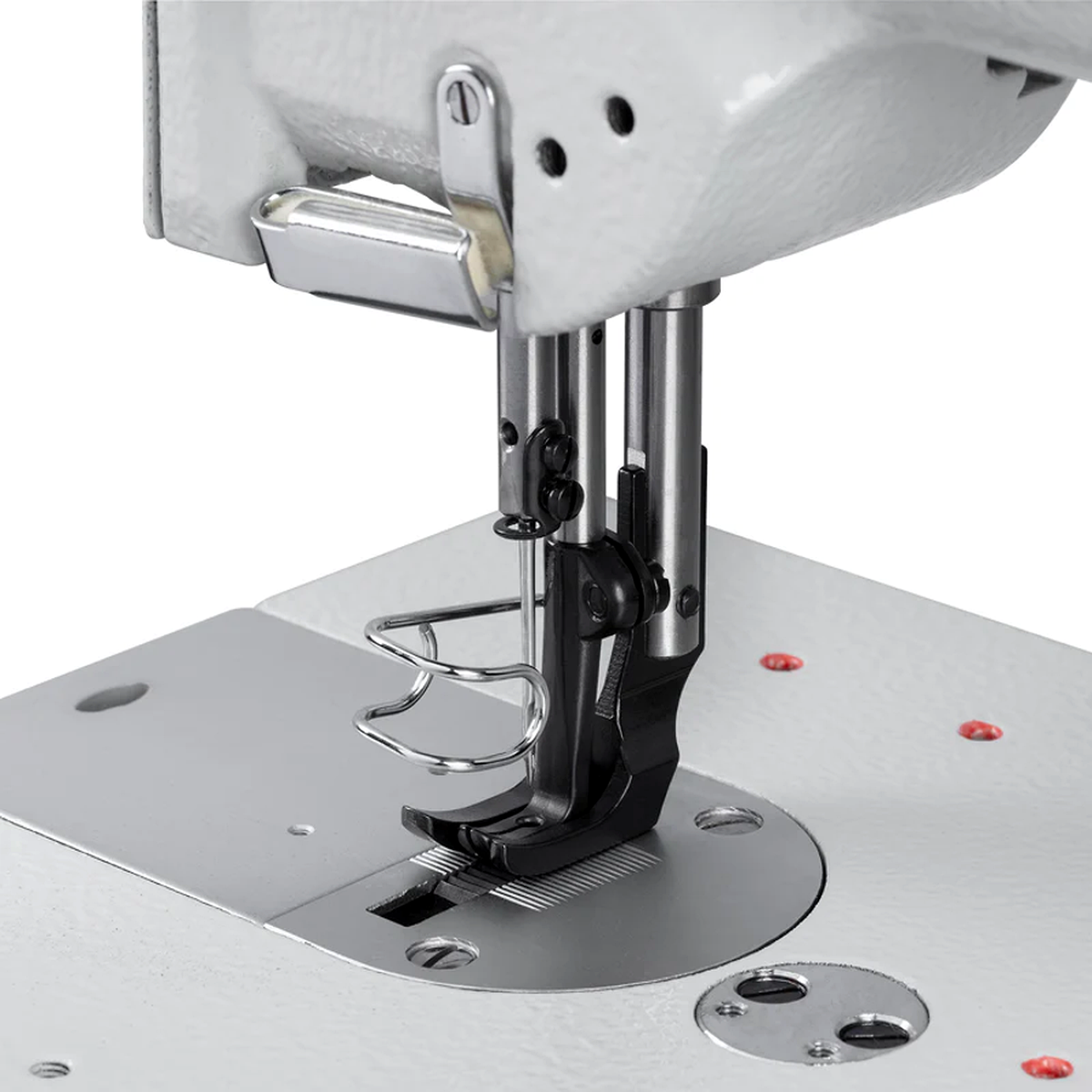 CONSEW® 206RBL-18 18-Inch Long Arm Heavy-Duty Walking Foot Industrial Sewing Machine – Complete with Table & Stand