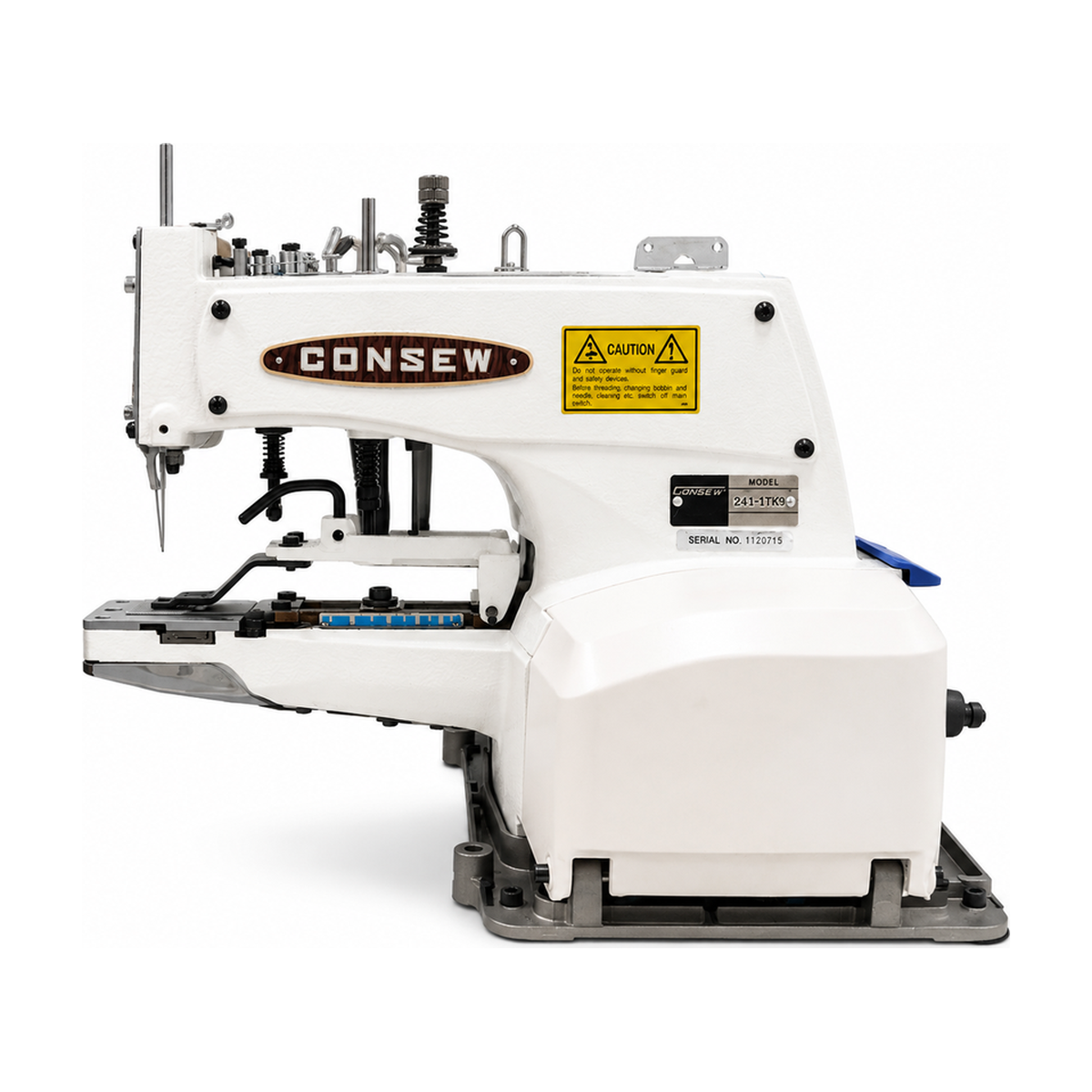 CONSEW® 241-1TKX Industrial Sewing Machine – Complete with Table & Stand