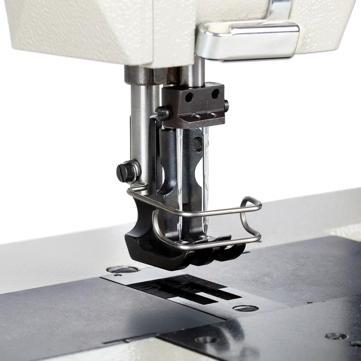 CONSEW® 339RBL-25 25-Inch Extra Long Arm Double-Needle Walking Foot Industrial Sewing Machine – Complete with Table & Stand