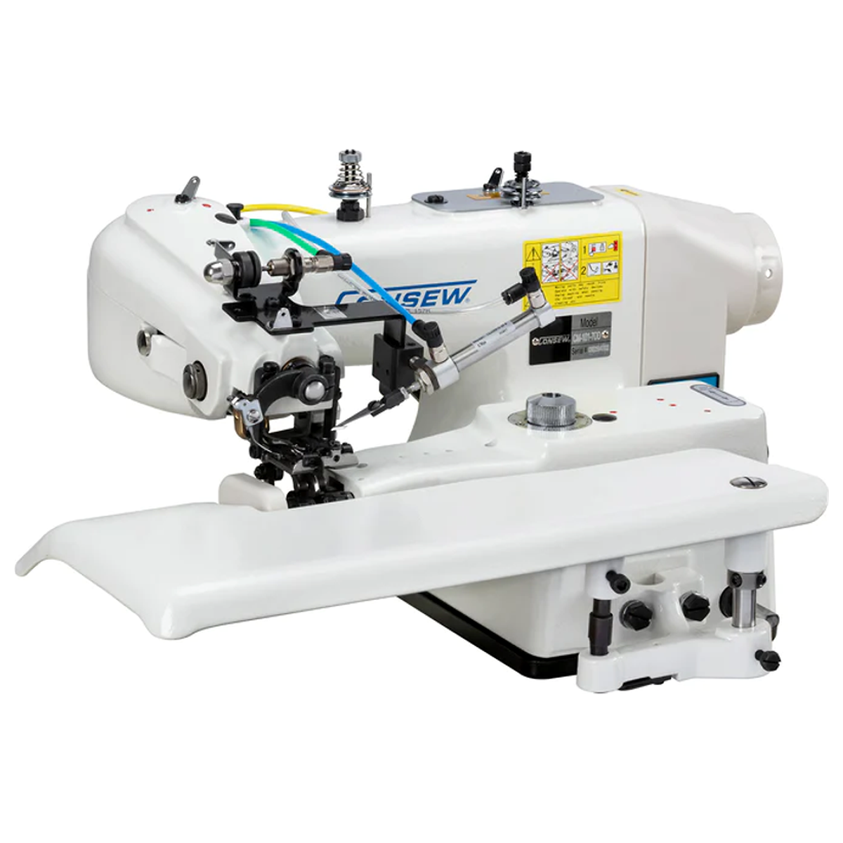 CONSEW® CM-101-7DD Single Thread Chainstitch Blindstitch – Complete with Table & Stand
