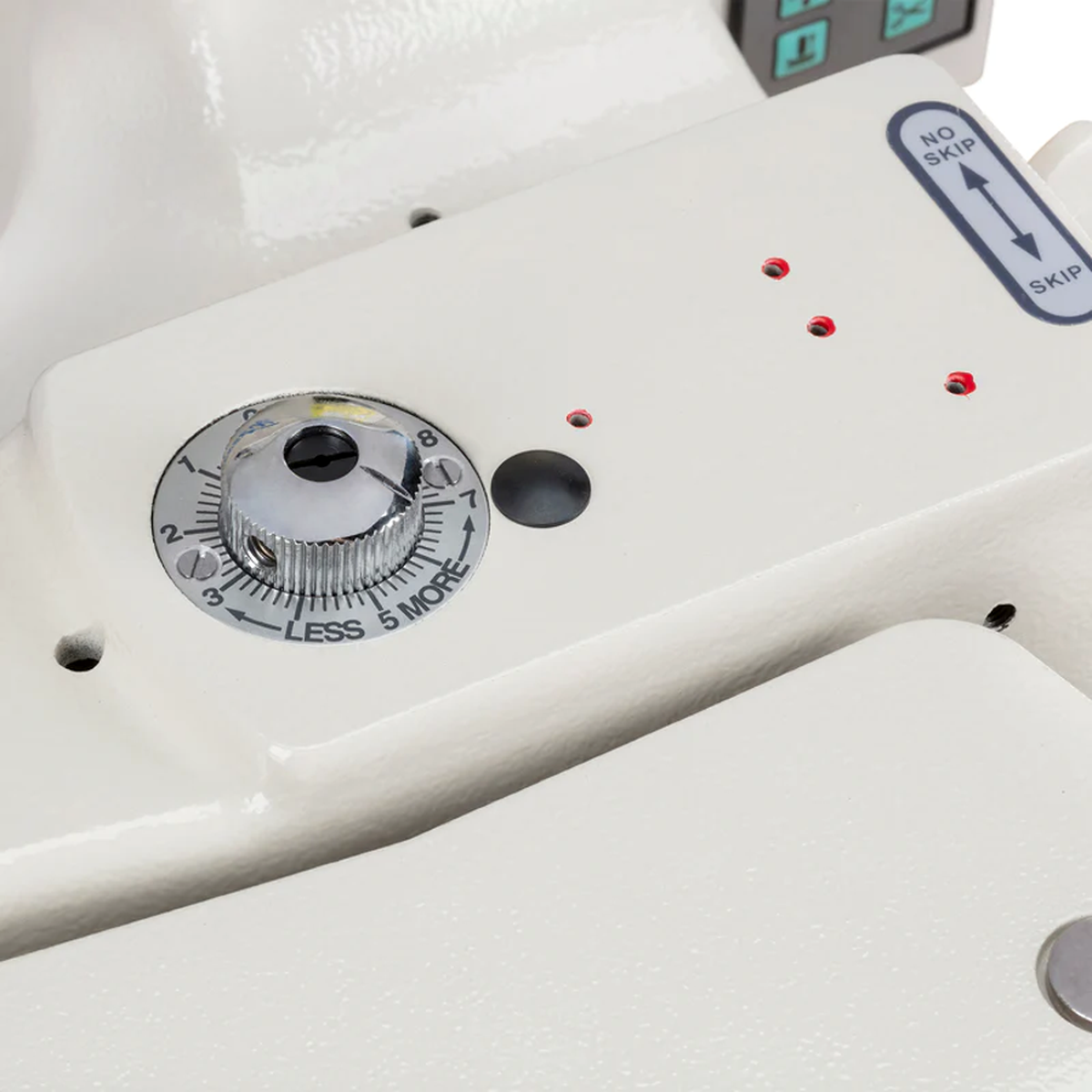 CONSEW® CM-101-DD Single Thread Chainstitch Blindstitch Industrial Sewing Machine with Direct Drive – Complete with Table & Stand