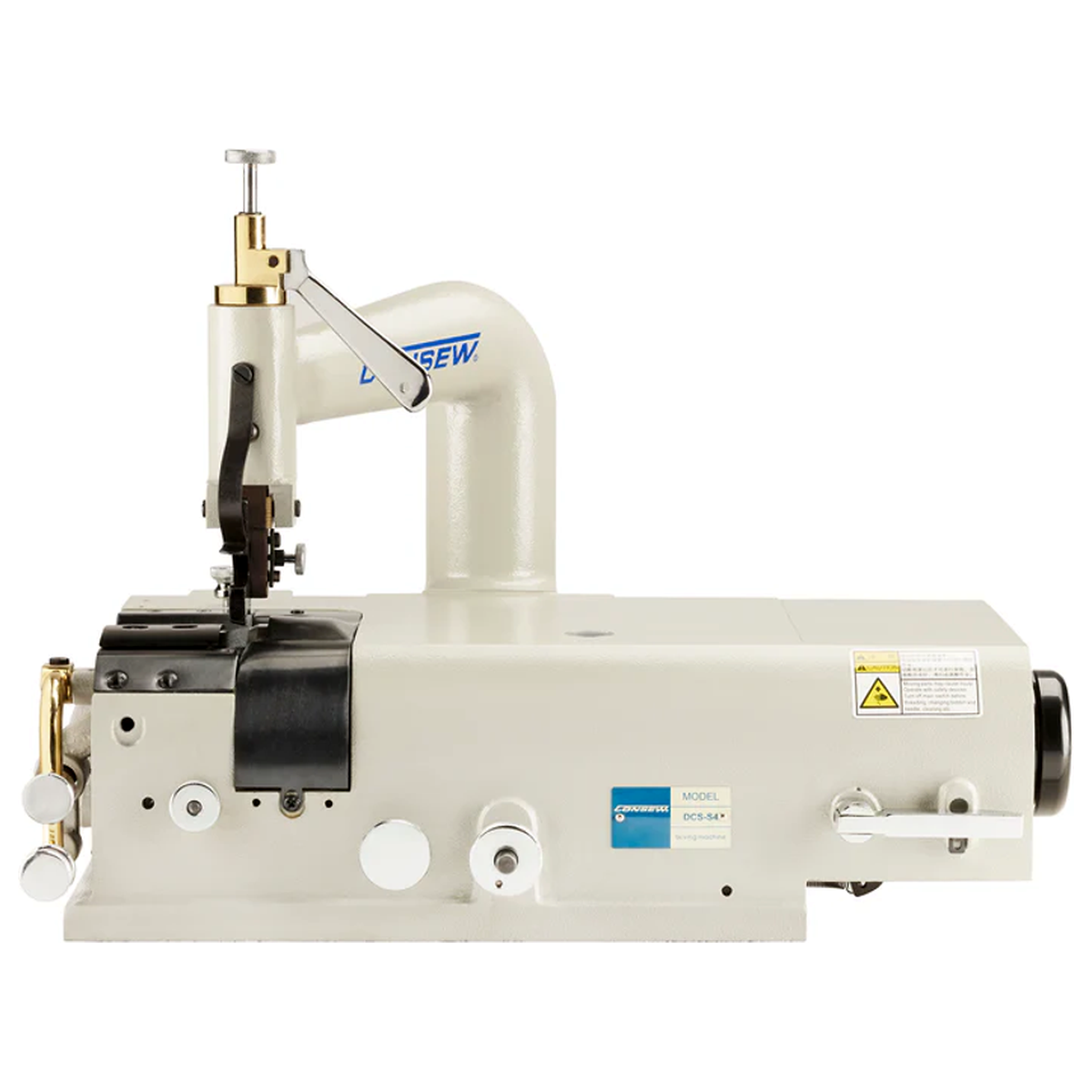 CONSEW® DCS-S4 Leather Skiving Machine with Waste Removal System – Complete with Table & Stand
