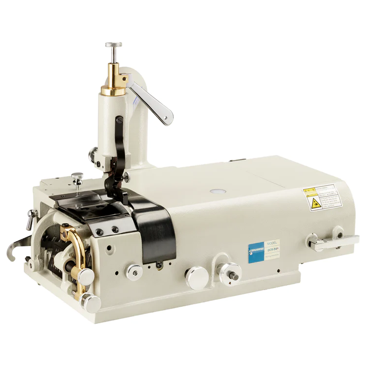 CONSEW® DCS-S4 Leather Skiving Machine with Waste Removal System – Complete with Table & Stand