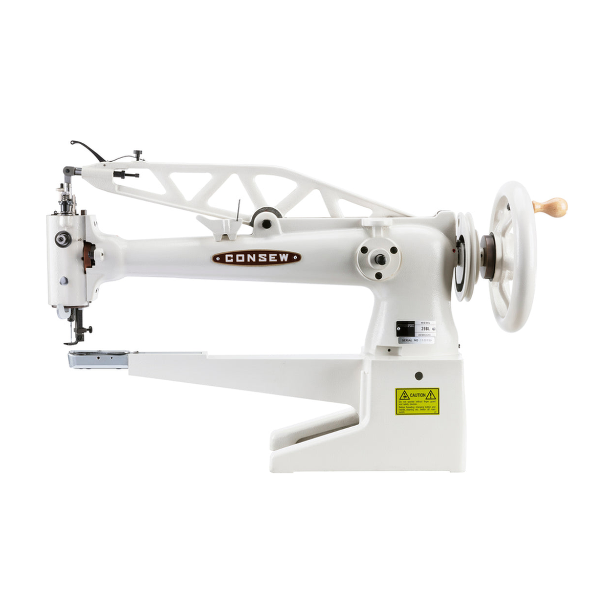 CONSEW® 29BL Industrial Sewing Machine – Complete with Table & Stand