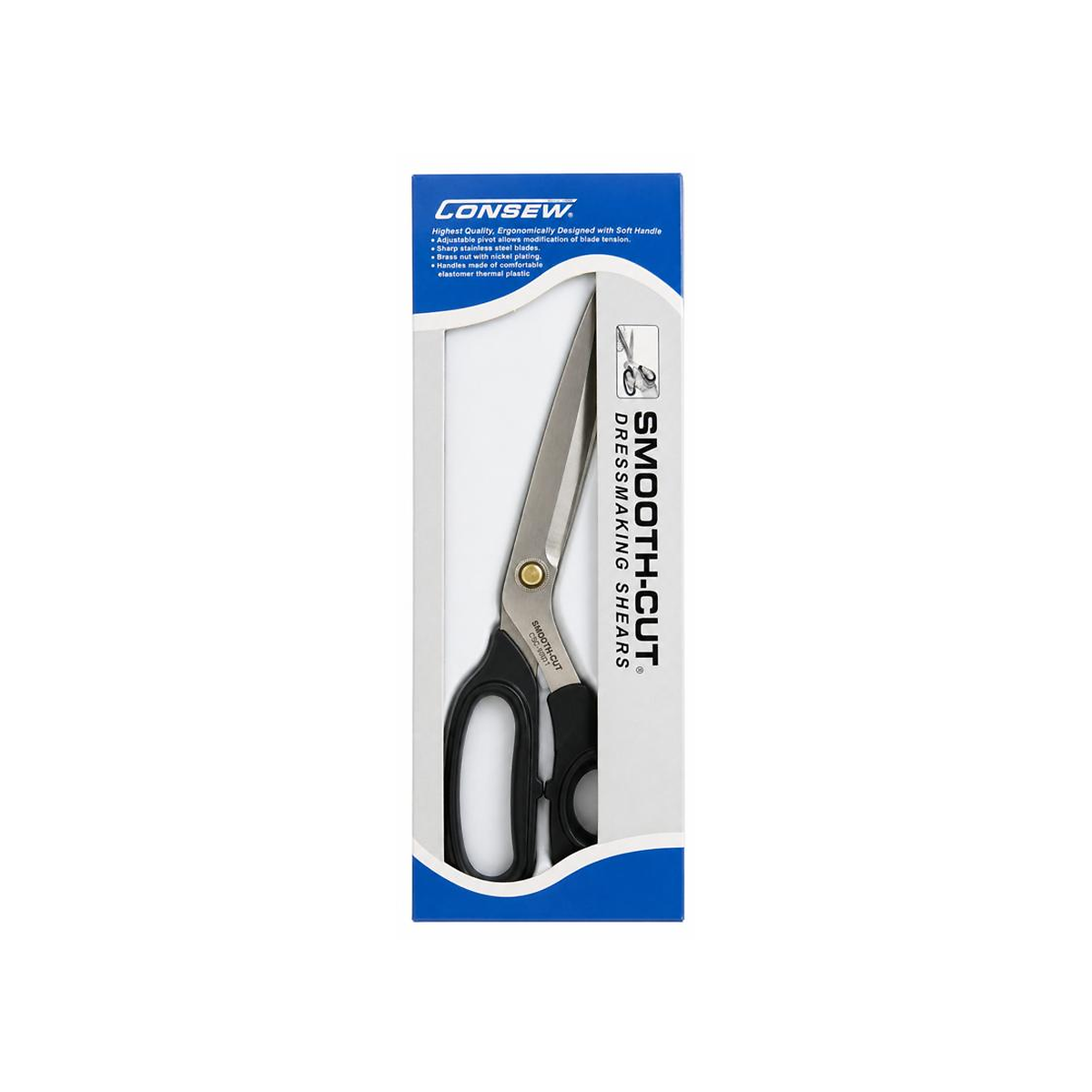 CONSEW® Smooth-Cut CSC-1200 12-Inch Dressmaker’s Shears