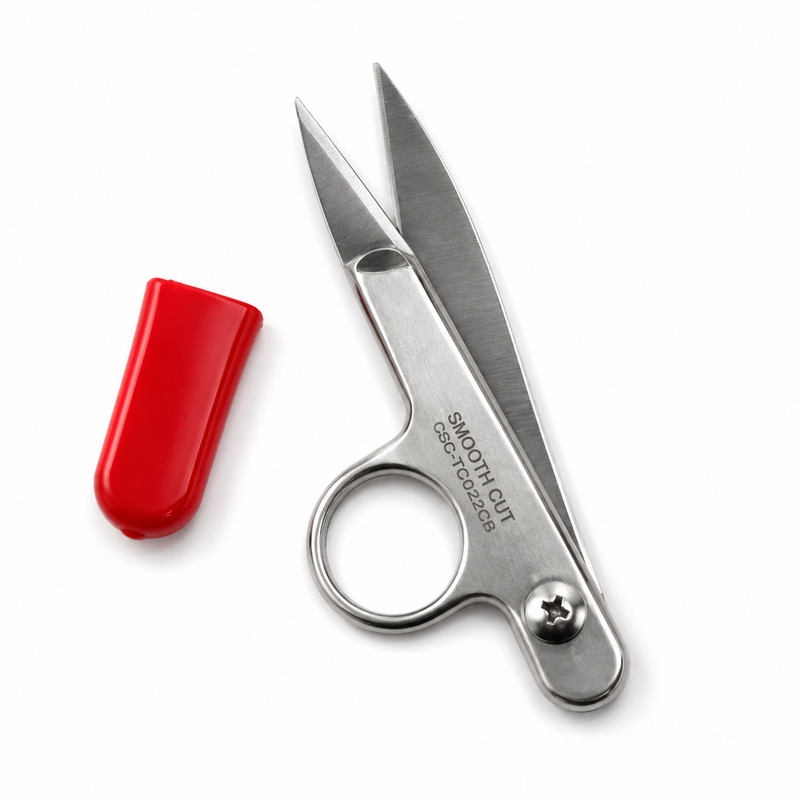 Professional 4.5" Knife-Edge Thread Snipper — Made in USA