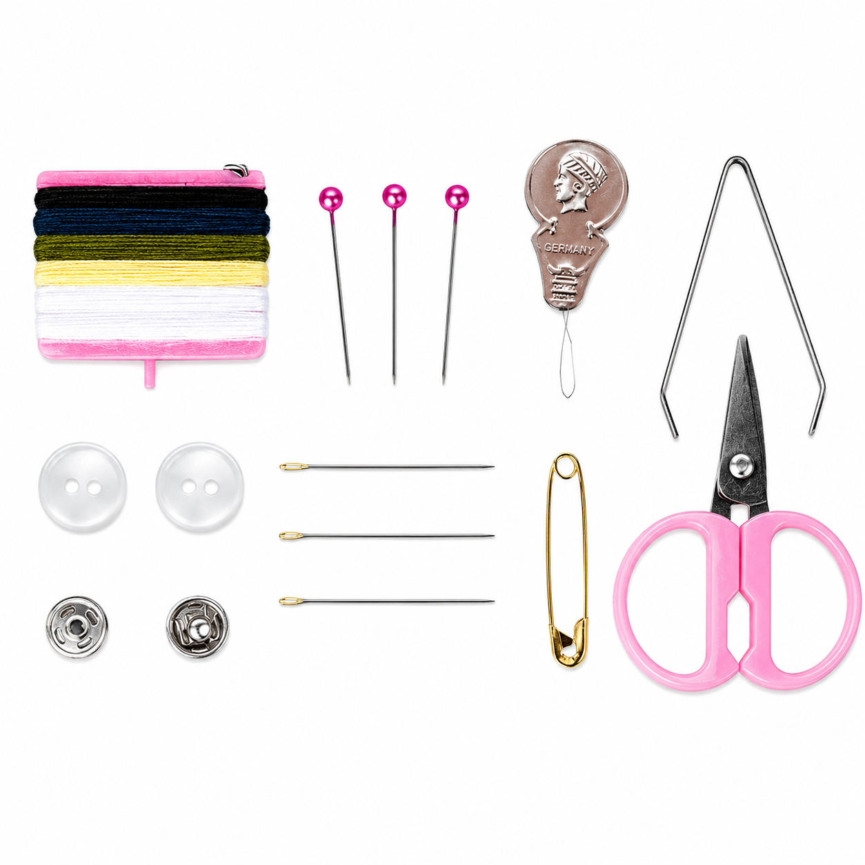 SINGER® Mini Travel Sewing Kit - 20 Piece Compact Folding Case