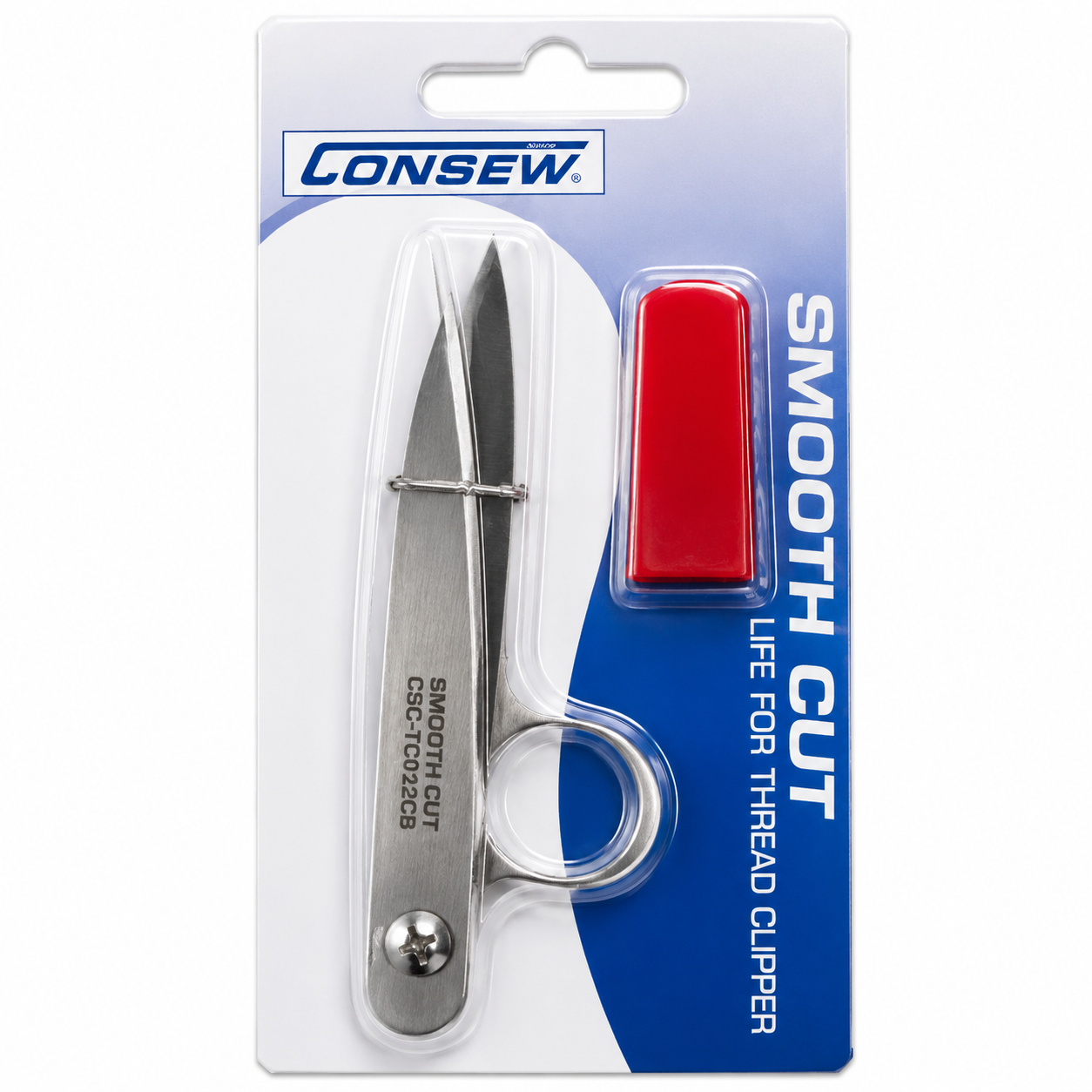 Consew Smooth-Cut 4-1/2" Curved Blades Thread Clipper Cutter Nipper Snip