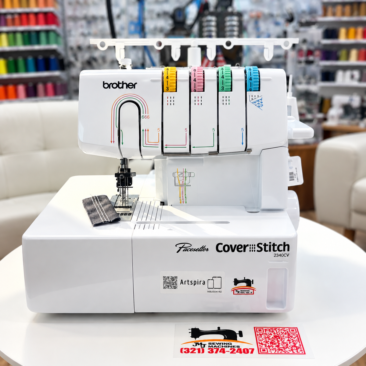 Brother® 2340CV Home Coverstitch Sewing Machine