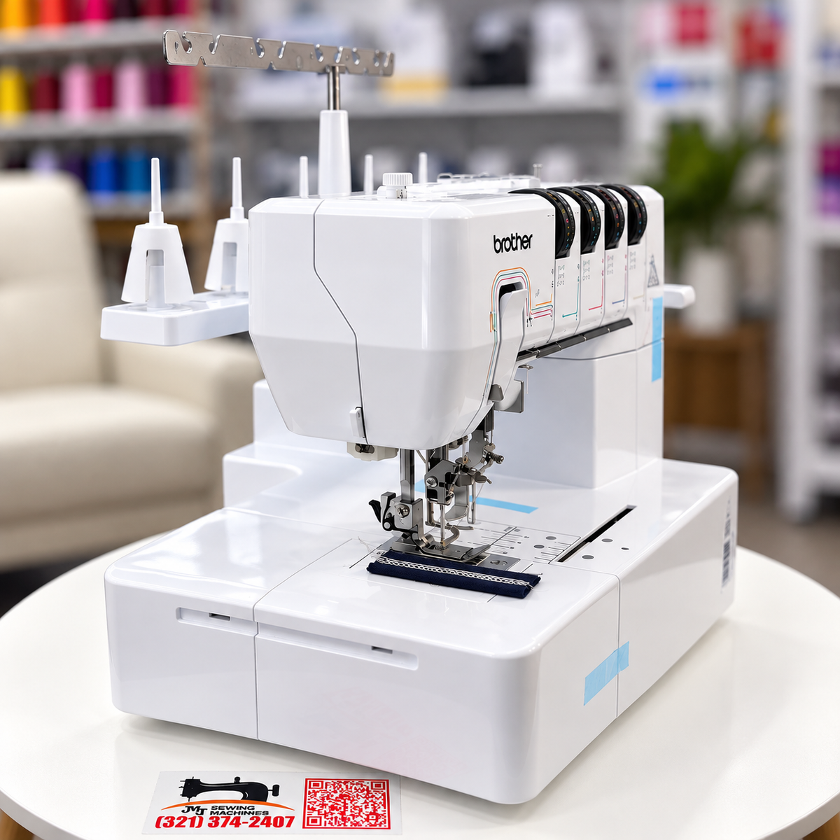Brother® CV3550 Double-Sided Coverstitch Sewing Machine