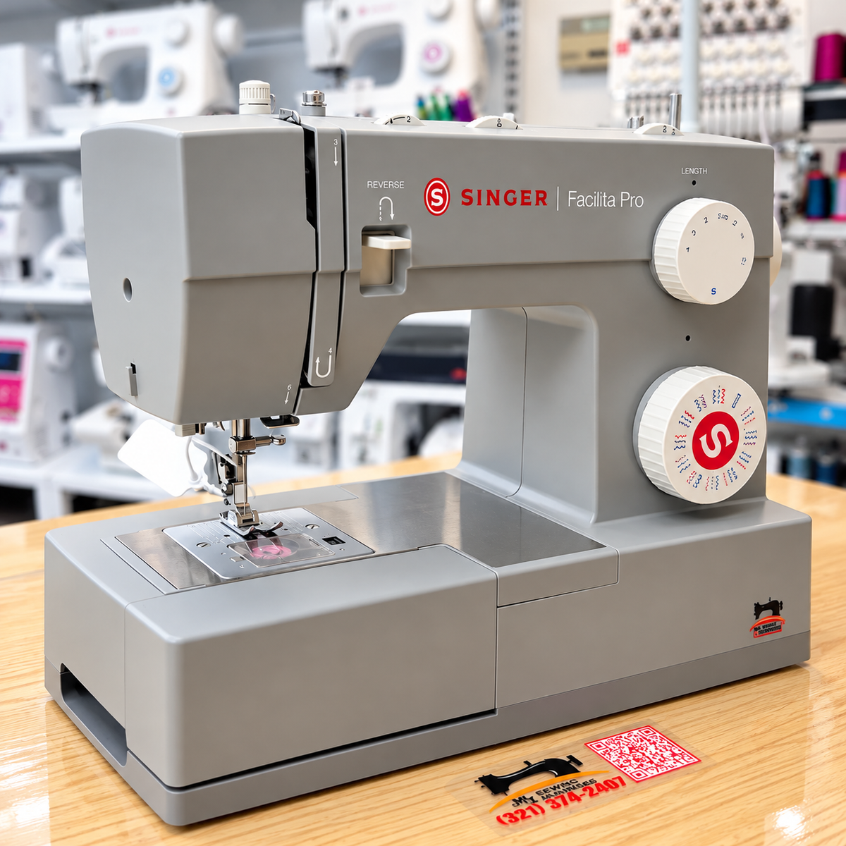 SINGER® Facilita Pro 4432 Heavy-Duty Portable Home Sewing Machine