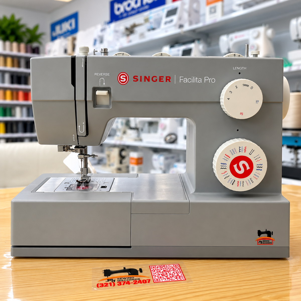 SINGER® Facilita Pro 4432 Heavy-Duty Portable Home Sewing Machine