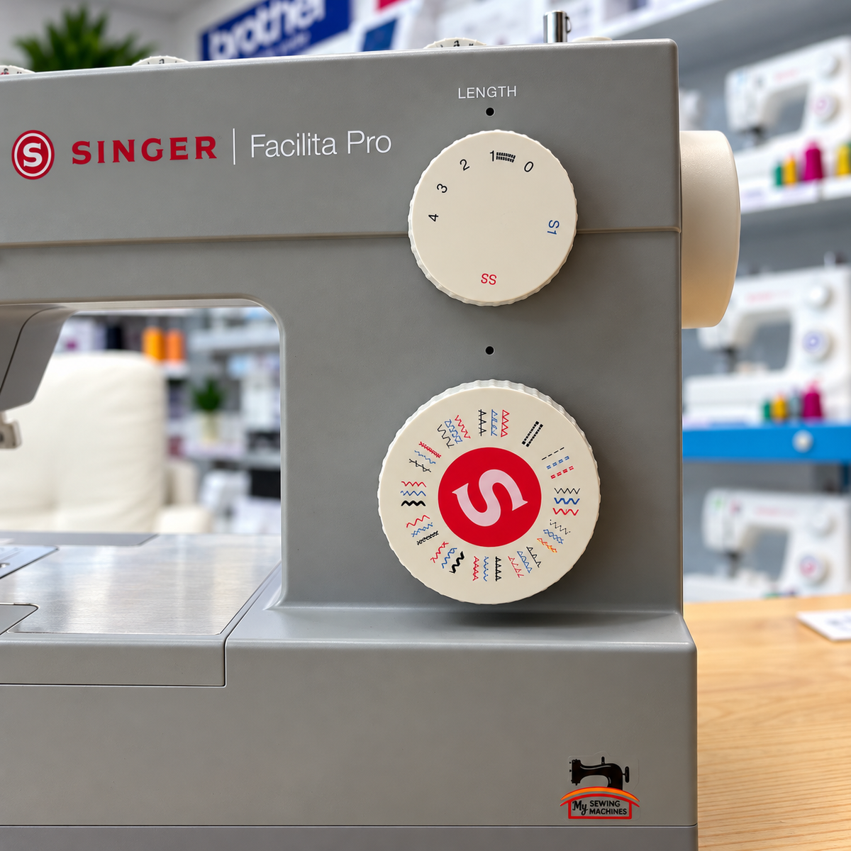 SINGER® Facilita Pro 4432 Heavy-Duty Portable Home Sewing Machine