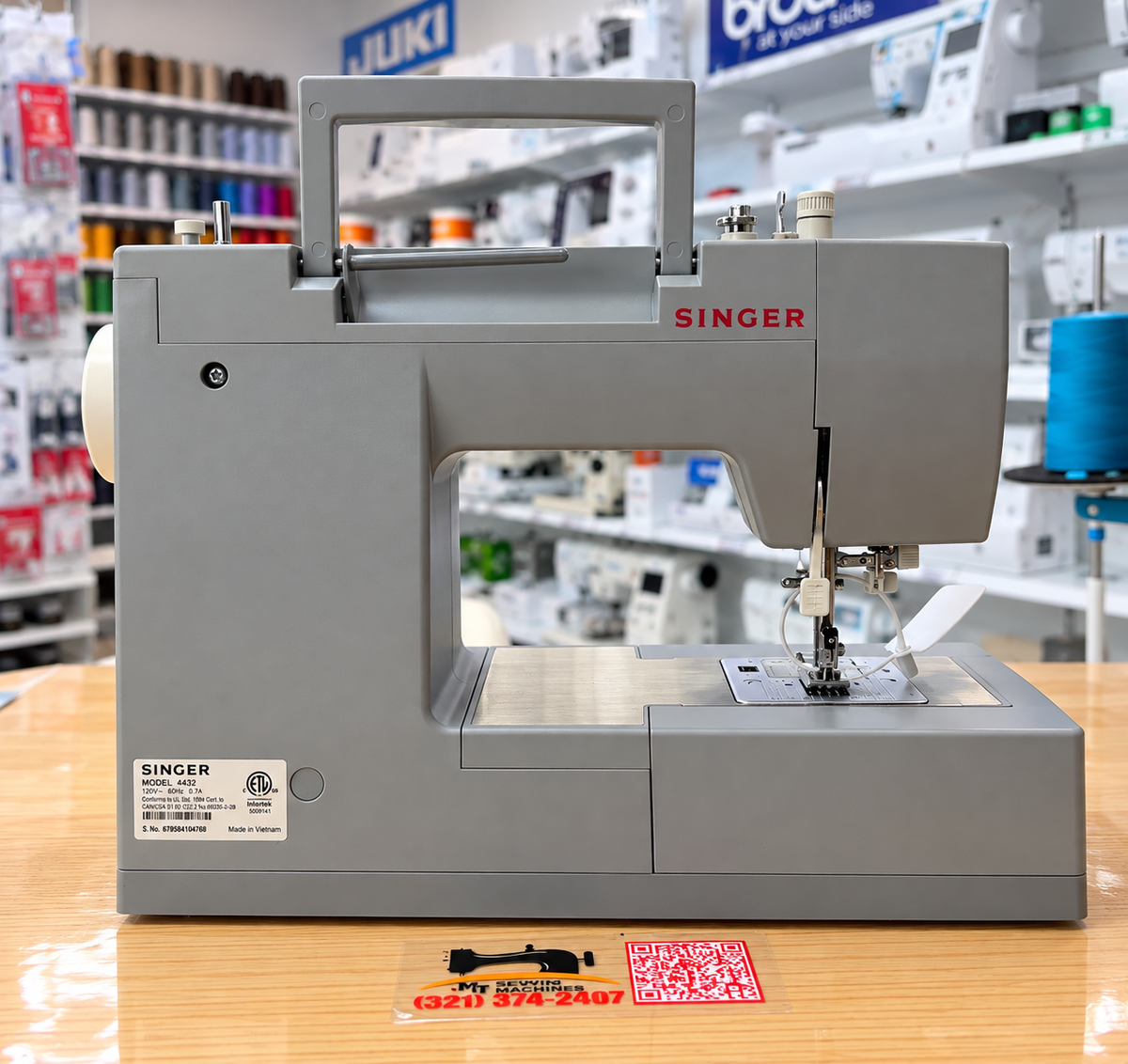 SINGER® Facilita Pro 4432 Heavy-Duty Portable Home Sewing Machine
