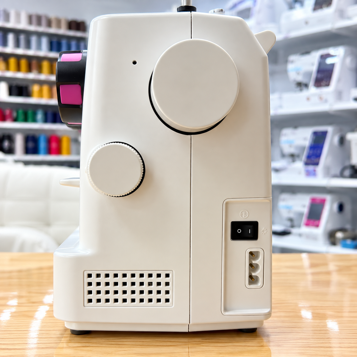 JUKI® HZL-27Z Compact Mechanical Home Sewing Machine with 11 Built-In Stitches & 4-Step Buttonhole