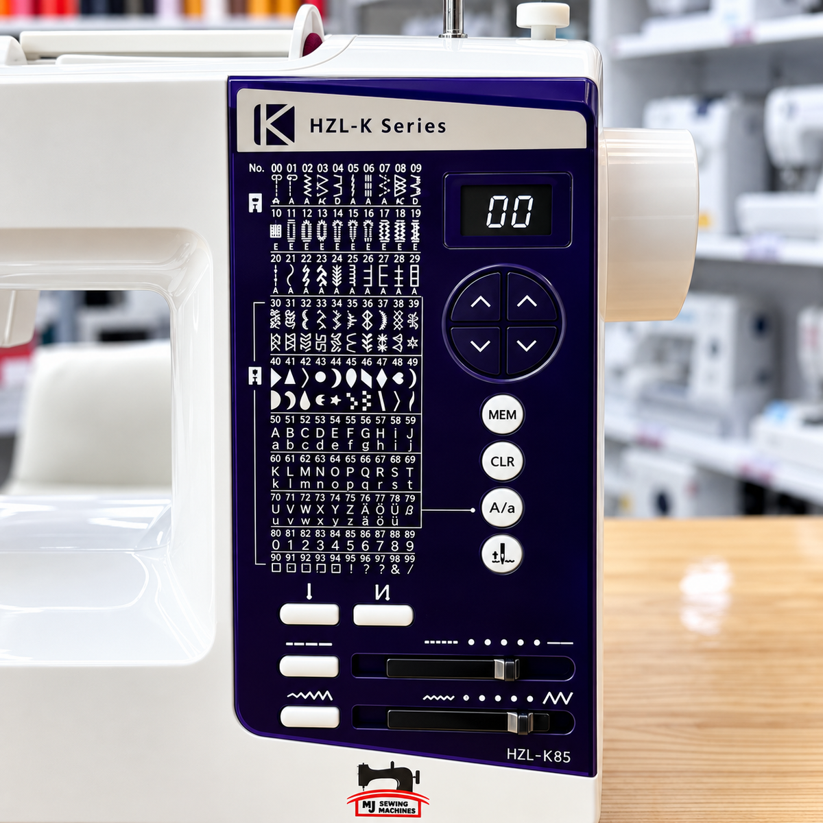 JUKI® HZL-K85 Computerized Home Sewing Machine with 20 Built-In Stitch Patterns