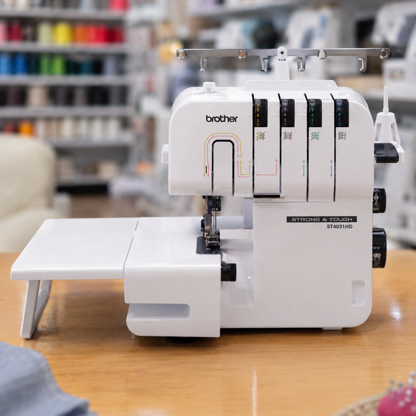 Brother® ST4031HD Strong & Tough 3/4-Thread Heavy-Duty Home Serger & Overlock Sewing Machine