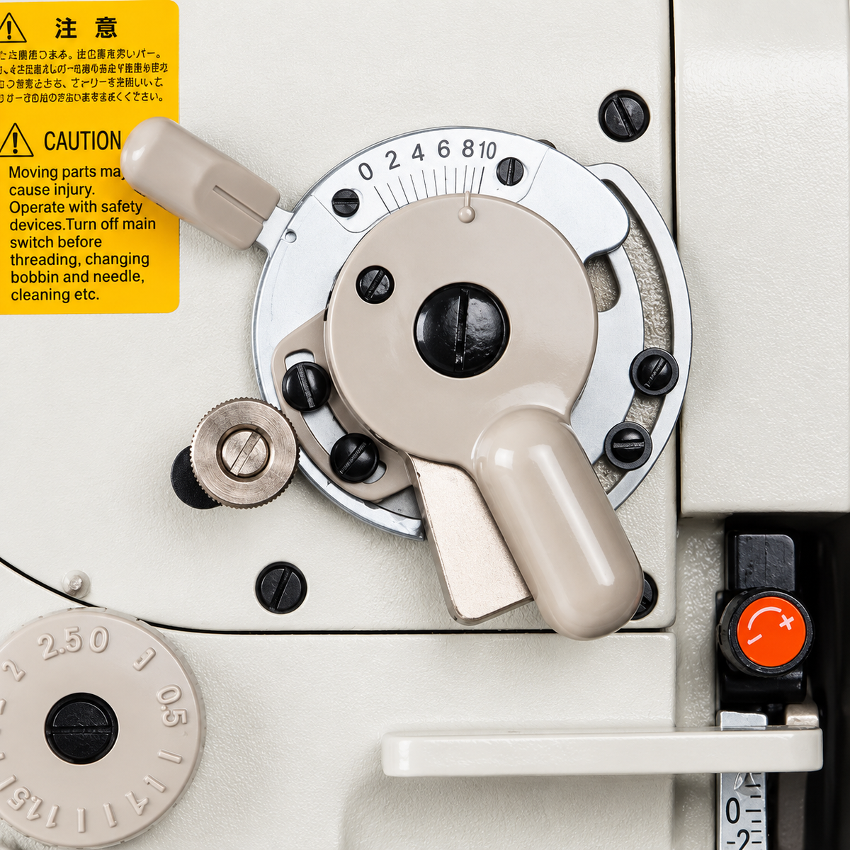 JACK® JK-T2284B-4E Single Needle Standard & 3-Step Zigzag Direct Drive Industrial Sewing Machine – Complete with Table & Stand