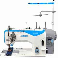 JACK® JK-58720B-005 Double Needle Large Bobbin Split-Bar Industrial Lockstitch Sewing Machine