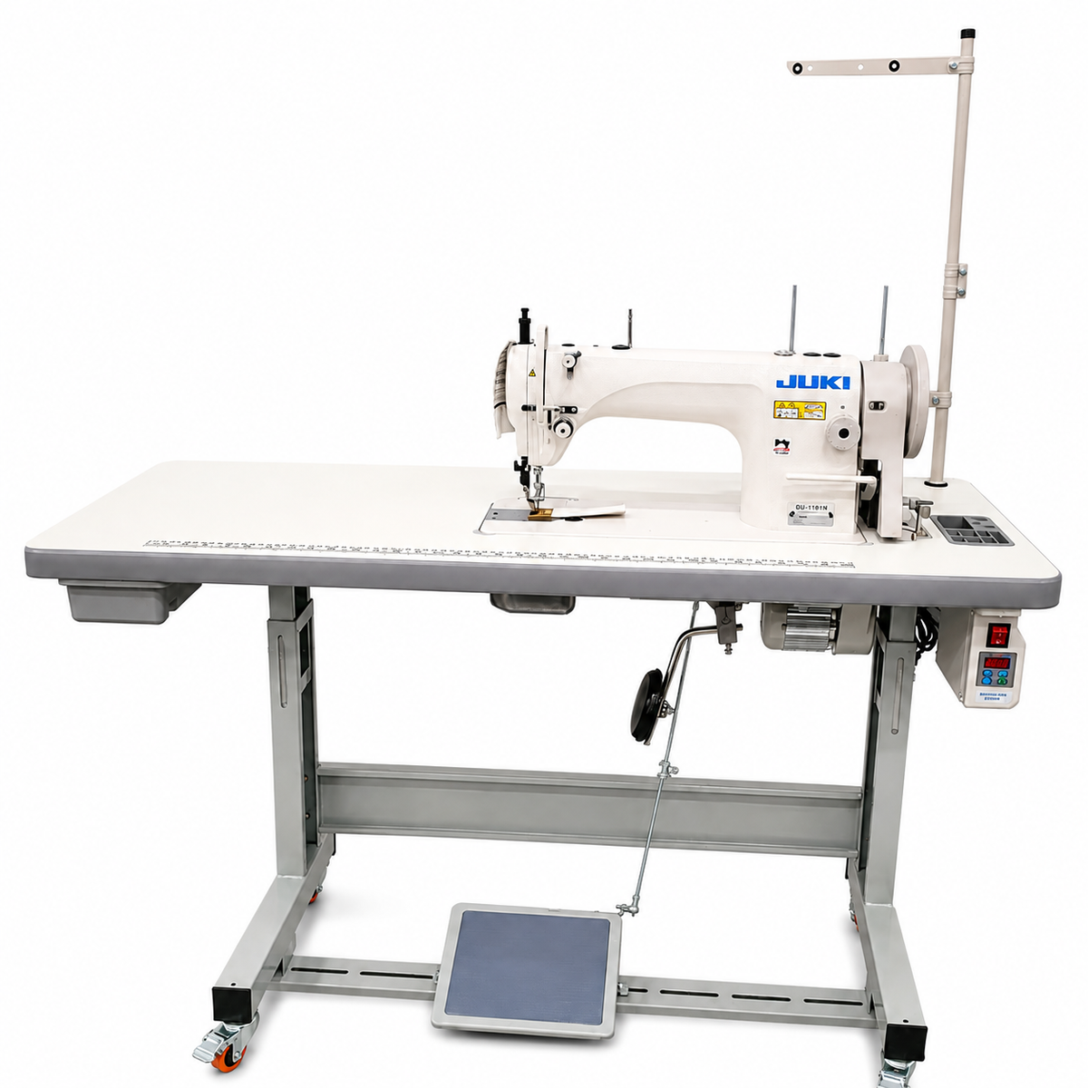 JUKI® DU-1181N Walking Foot Industrial Sewing Machine – Complete with Table & Stand