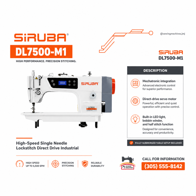 SIRUBA DL-720-M1 SINGLE NEEDLE
