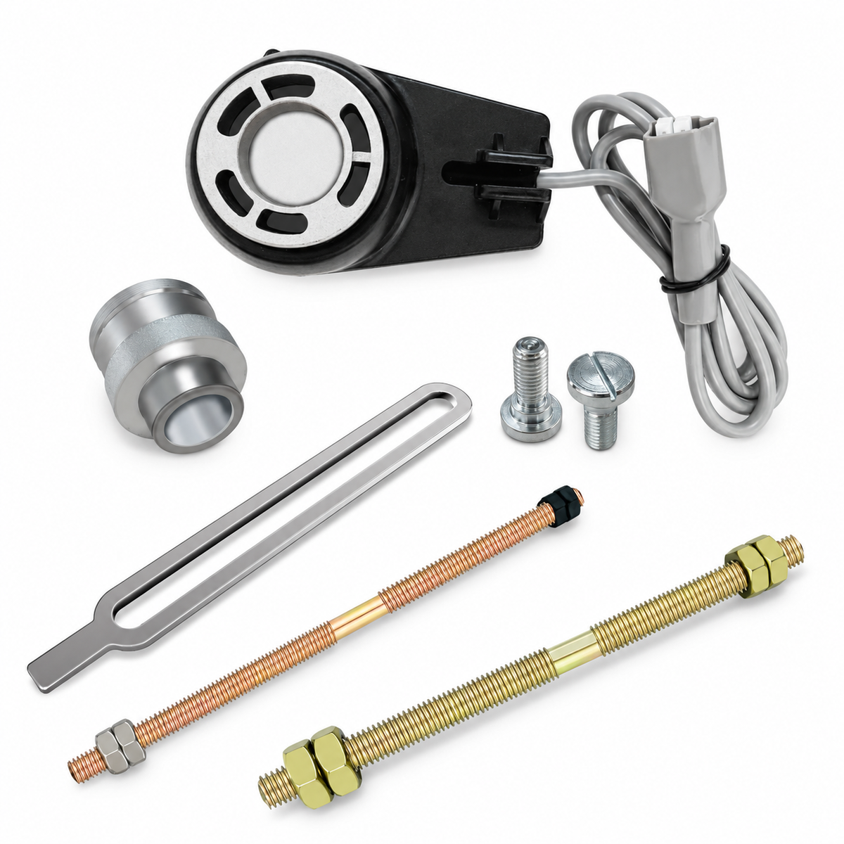 CONSEW® Needle Positioner and Synchronizer for Industrial Model Csm1001 Sewing Machines. Fits machines with a fixed handwheel and operates with brushless servomotors.