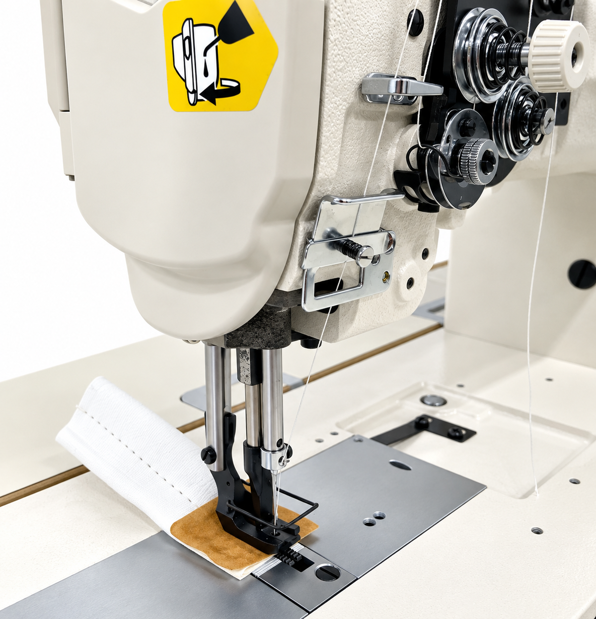 JUKI® LU-1508NH – Single Needle Unison Feed Walking Foot Lockstitch