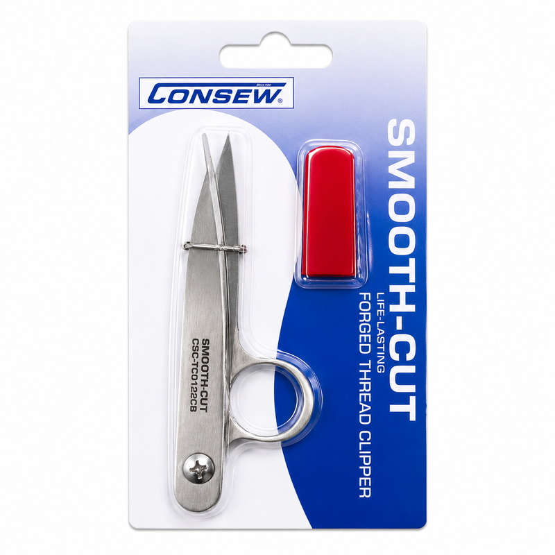 Consew Smooth-Cut 4-1/2" Curved Blades Thread Clipper Cutter Nipper Snip