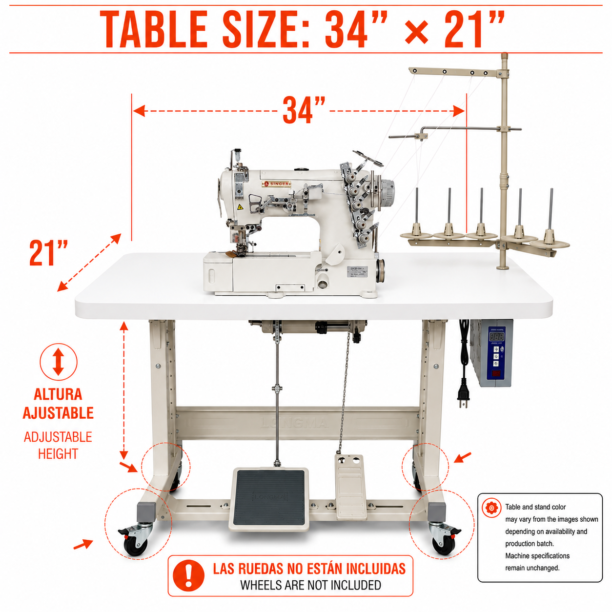 SINGER 523D-364-31 COVERSTITCH