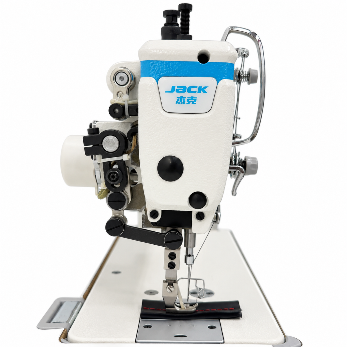 JACK® H6L-CZ-4 Computerized Long Arm Heavy-Duty Single Needle Top & Bottom Feed Lockstitch Sewing Machine
