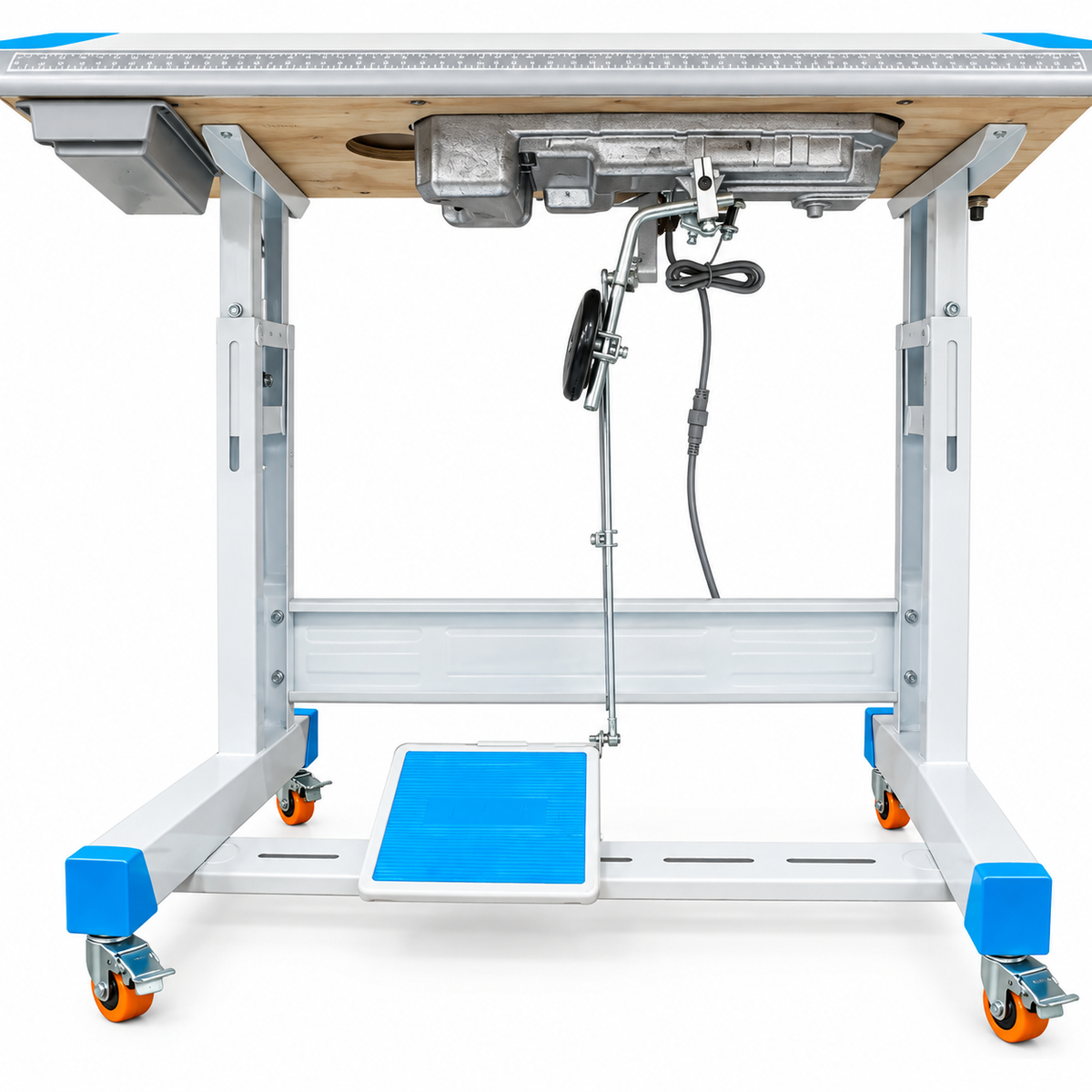 JACK® JK-F5 Single Needle Direct Drive Industrial Lockstitch Sewing Machine – Complete with Table & Stand