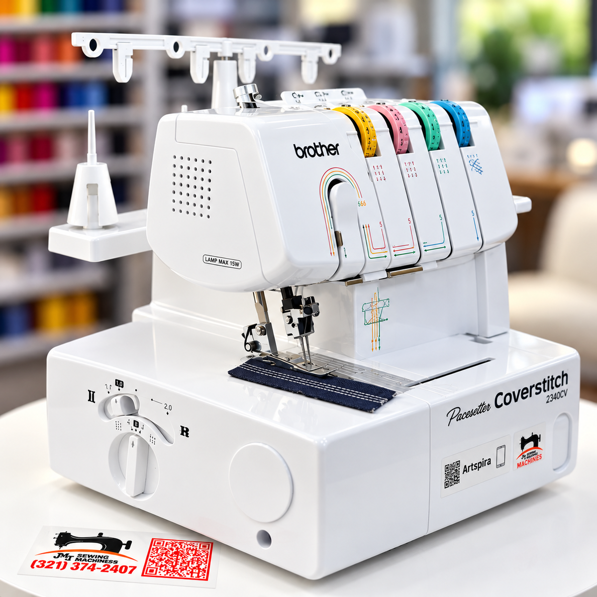 Brother® 2340CV Home Coverstitch Sewing Machine