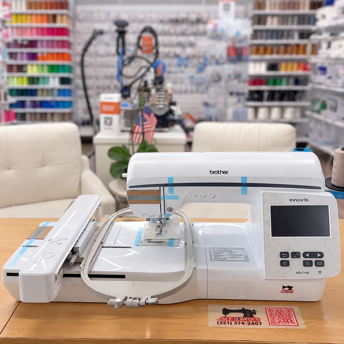Brother® Innov-ís NQ1700E Dedicated Embroidery Machine