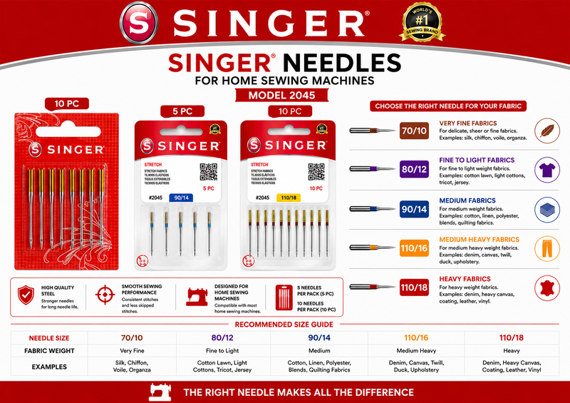 NEEDLES DOMESTIC SINGER #2045