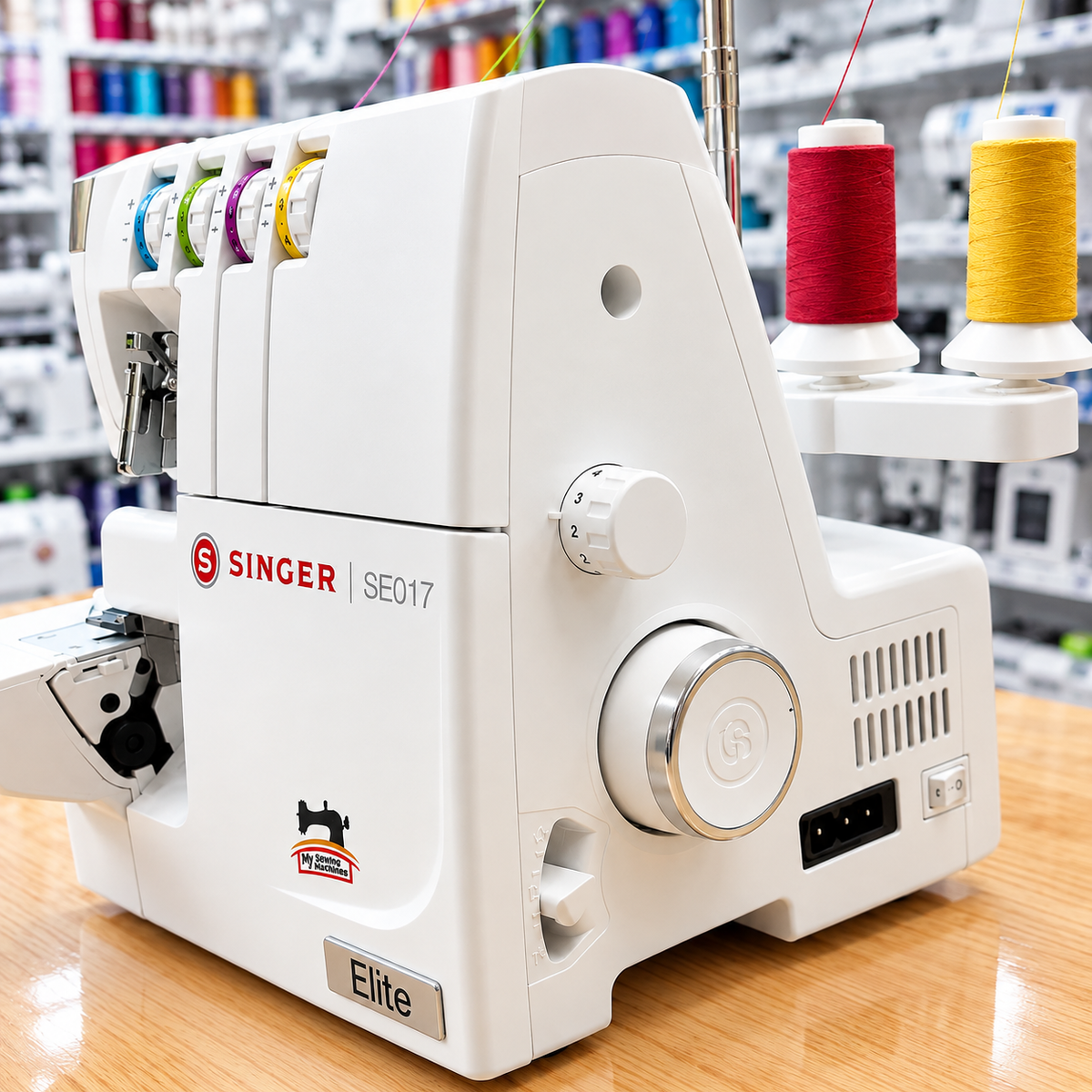 SINGER® SE017 Elite Home Serger & Overlock Sewing Machine