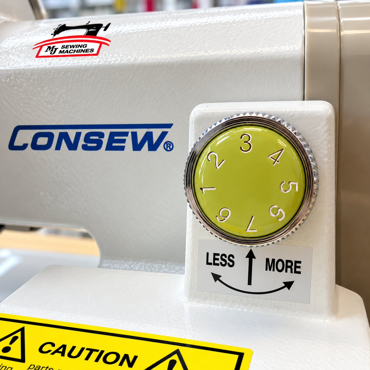 CONSEW® 75T Portable • Single Thread Chainstitch • Skip &amp; Non-Skip Stitch