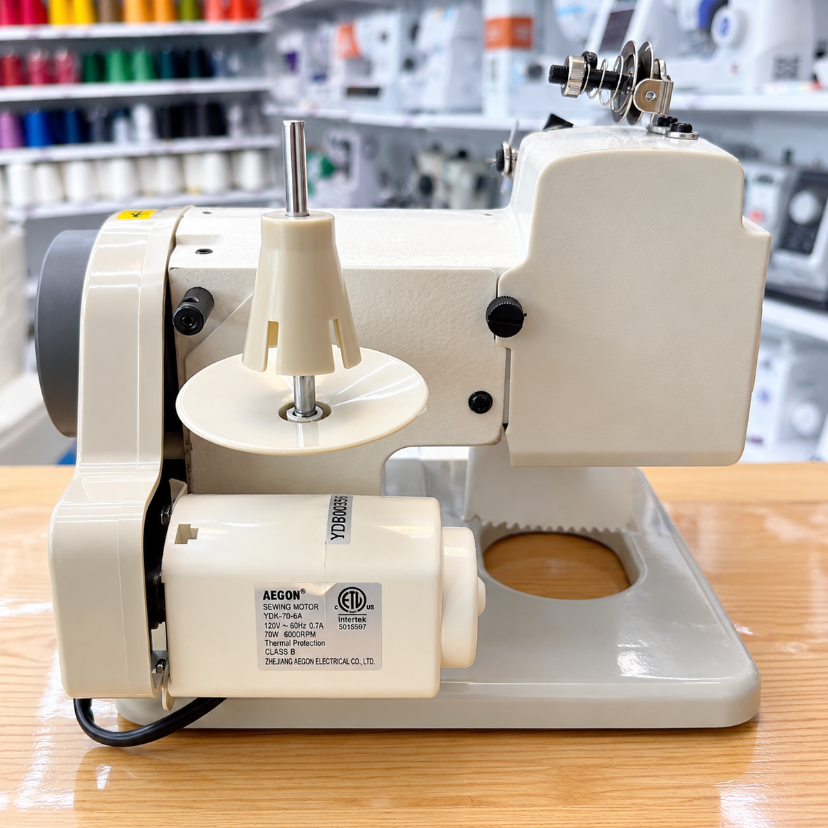 CONSEW® 75T Portable • Single Thread Chainstitch • Skip &amp; Non-Skip Stitch