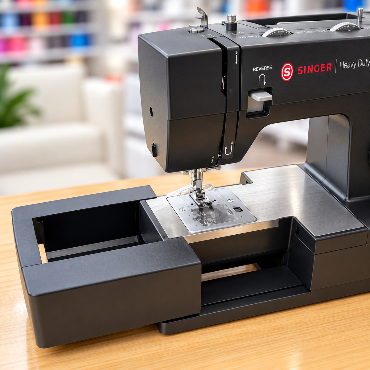 SINGER® Heavy Duty 4432 Black Sewing Machine – Special Edition