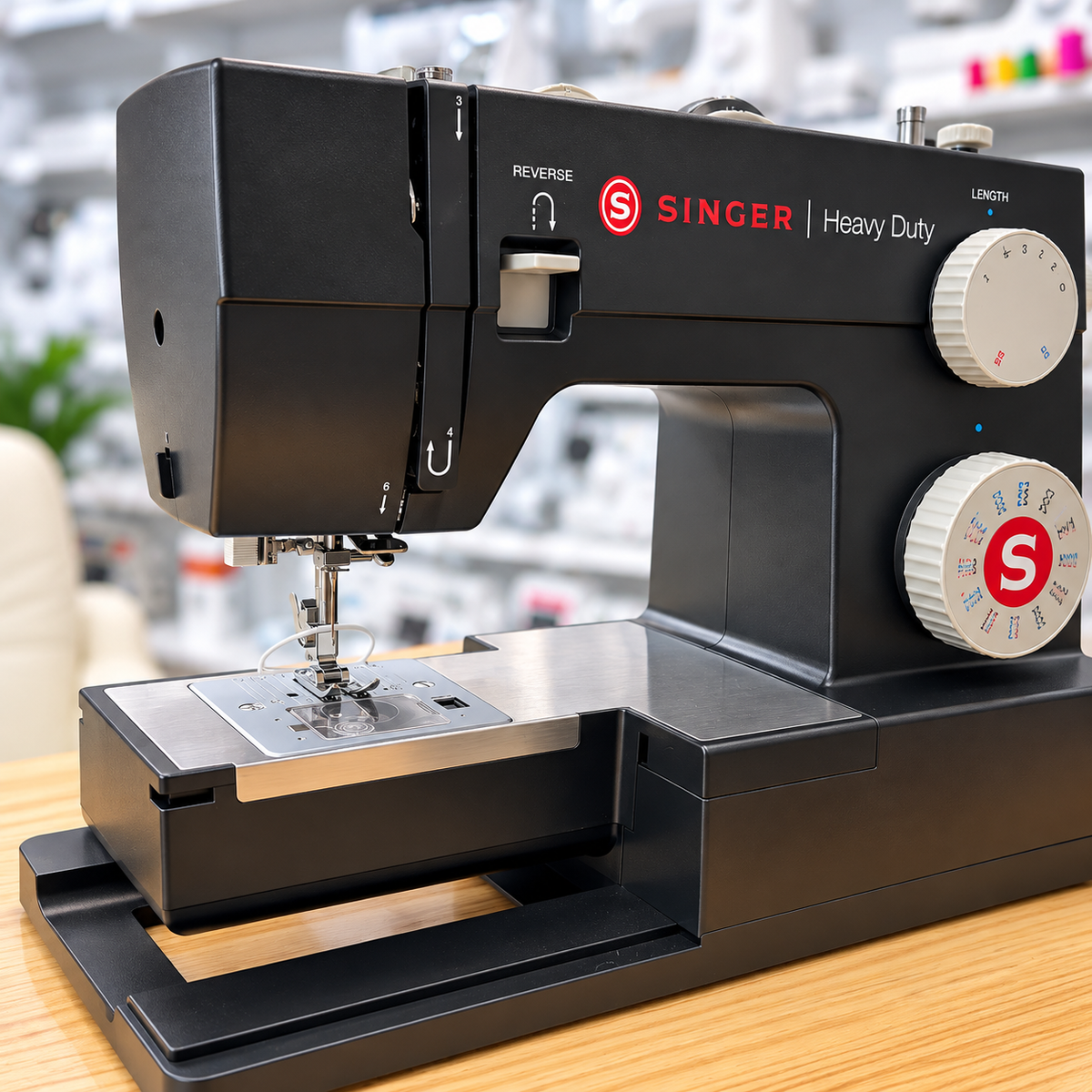 SINGER® Heavy Duty 4432 Black Sewing Machine – Special Edition