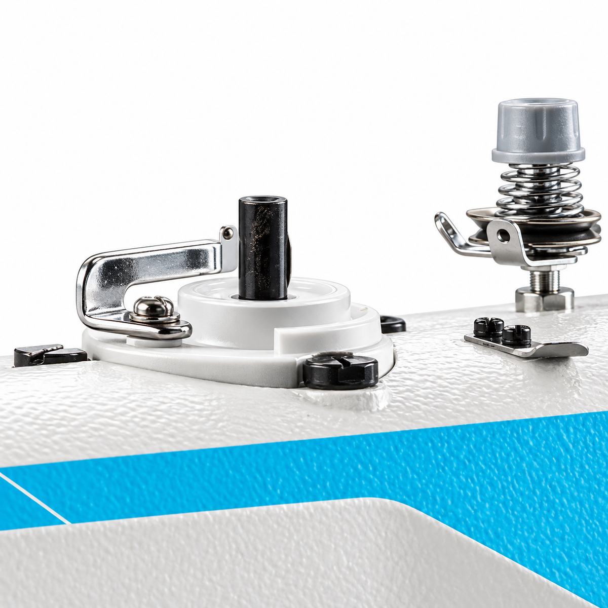 JACK® JK-F5 Single Needle Direct Drive Industrial Lockstitch Sewing Machine – Complete with Table & Stand